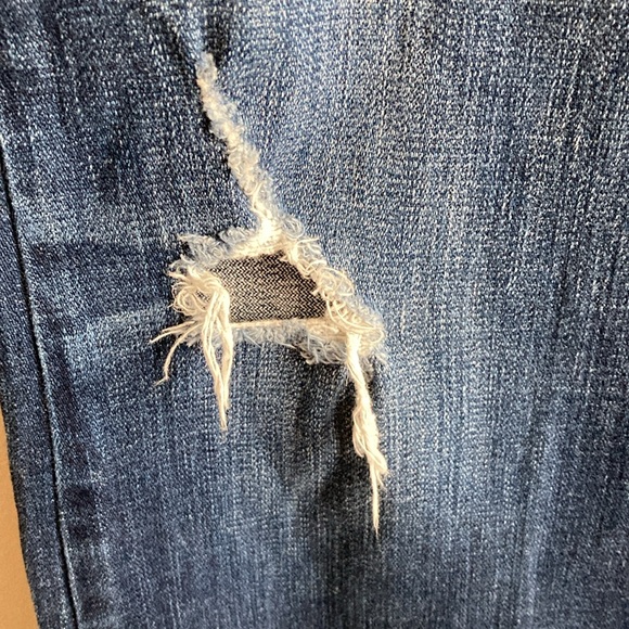 American Eagle women’s stressed out stretch jeans size 14. - Picture 4 of 11